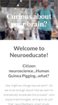 Mobile Screenshot of neuroeducate.com